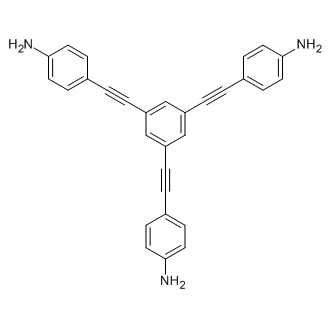 4,4',4''-(Benzene-1,3,5-triyltris(ethyne-2,1-diyl))trianiline