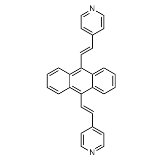 9,10-Bis((E)-2-(pyridin-4-yl)vinyl)anthracene