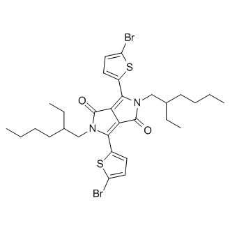 3,6-Bis(5-bromothiophen-2-yl)-2,5-bis(2-ethylhexyl)-2,5-dihydropyrrolo[3,4-c]pyrrole-1,4-dione