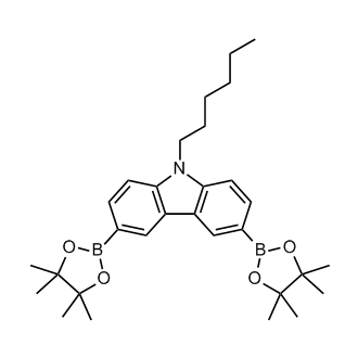 9-Hexyl-3,6-bis(4,4,5,5-tetramethyl-1,3,2-dioxaborolan-2-yl)-9H-carbazole