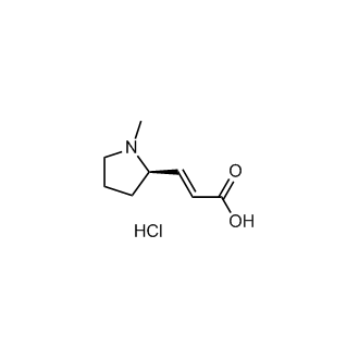 (R,E)-3-(1-Methylpyrrolidin-2-yl)acrylic acid hydrochloride