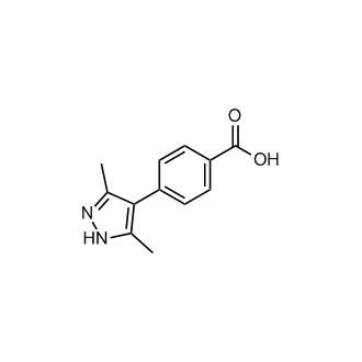 4-(3,5-Dimethyl-1H-pyrazol-4-yl)benzoic acid