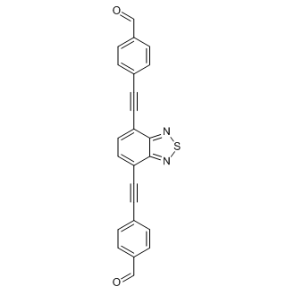 4,4'-(Benzo[c][1,2,5]thiadiazole-4,7-diylbis(ethyne-2,1-diyl))dibenzaldehyde