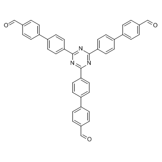 4',4''',4'''''-(1,3,5-Triazine-2,4,6-triyl)tris(([1,1'-biphenyl]-4-carbaldehyde))
