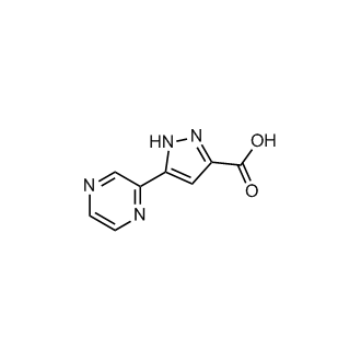 5-(Pyrazin-2-yl)-1H-pyrazole-3-carboxylic acid