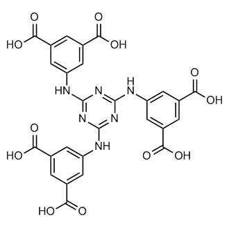 5,5',5''-((1,3,5-Triazine-2,4,6-triyl)tris(azanediyl))triisophthalic acid
