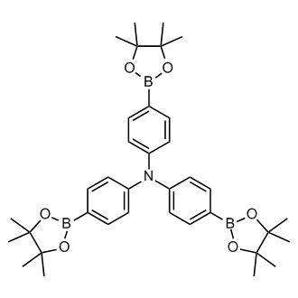 Tris(4-(4,4,5,5-tetramethyl-1,3,2-dioxaborolan-2-yl)phenyl)amine