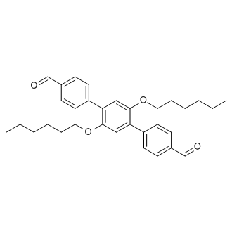 2',5'-Bis(hexyloxy)-[1,1':4',1''-terphenyl]-4,4''-dicarbaldehyde