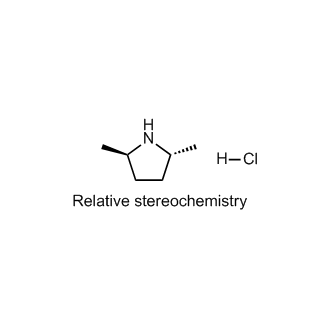 rel-(2R,5R)-2,5-Dimethylpyrrolidine hydrochloride