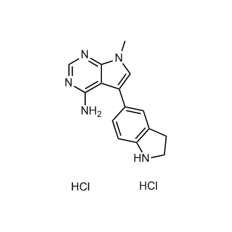 5-(Indolin-5-yl)-7-methyl-7H-pyrrolo[2,3-d]pyrimidin-4-amine dihydrochloride