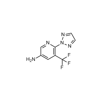 6-(2H-1,2,3-Triazol-2-yl)-5-(trifluoromethyl)pyridin-3-amine