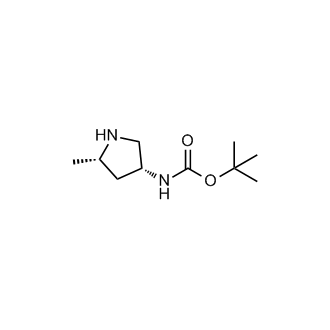 tert-Butyl ((3R,5S)-5-methylpyrrolidin-3-yl)carbamate