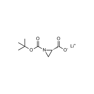 Lithium (S)-1-(tert-butoxycarbonyl)aziridine-2-carboxylate