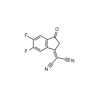 2-(5,6-Difluoro-3-oxo-2,3-dihydro-1H-inden-1-ylidene)malononitrile