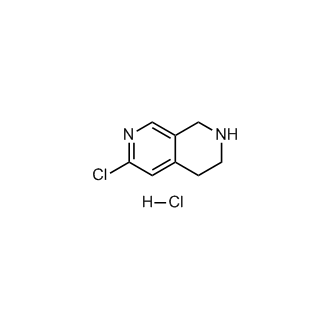 6-Chloro-1,2,3,4-tetrahydro-2,7-naphthyridine hydrochloride