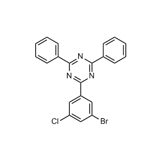 2-(3-Bromo-5-chlorophenyl)-4,6-diphenyl-1,3,5-triazine