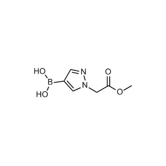 (1-(2-Methoxy-2-oxoethyl)-1H-pyrazol-4-yl)boronic acid