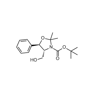 tert-Butyl (4R,5R)-4-(hydroxymethyl)-2,2-dimethyl-5-phenyloxazolidine-3-carboxylate
