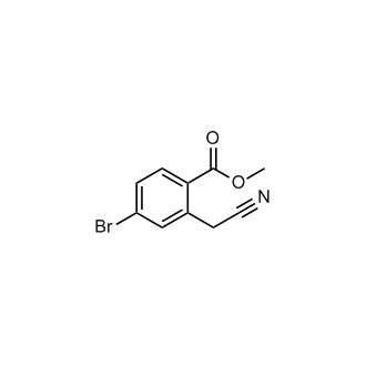 Methyl 4-bromo-2-(cyanomethyl)benzoate