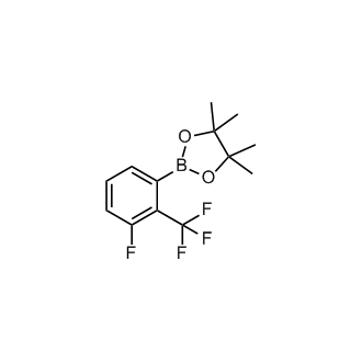 2-(3-Fluoro-2-(trifluoromethyl)phenyl)-4,4,5,5-tetramethyl-1,3,2-dioxaborolane