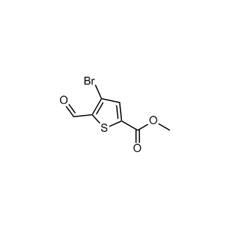 Methyl 4-bromo-5-formylthiophene-2-carboxylate