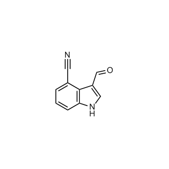 3-Formyl-1H-indole-4-carbonitrile