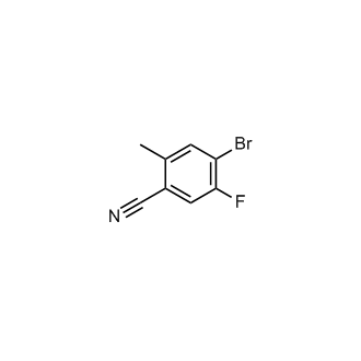 4-Bromo-5-fluoro-2-methylbenzonitrile