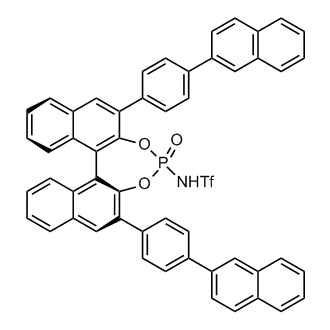 N-((11bS)-2,6-Bis(4-(naphthalen-2-yl)phenyl)-4-oxidodinaphtho[2,1-d:1',2'-f][1,3,2]dioxaphosphepin-4-yl)-1,1,1-trifluoromethanesulfonamide