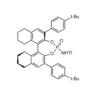 N-[(11bR)-2,6-Bis[4-(1,1-dimethylethyl)phenyl]-8,9,10,11,12,13,14,15-octahydro-4-oxidodinaphtho[2,1-d:1',2'-f][1,3,2]dioxaphosphepin-4-yl]-1,1,1-trifluoromethanesulfonamide