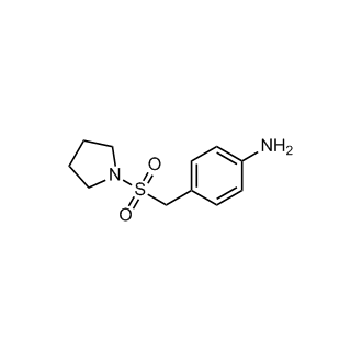 4-[(1-Pyrrolidinylsulfonyl)methyl]benzenamine