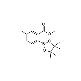 Methyl 5-methyl-2-(4,4,5,5-tetramethyl-1,3,2-dioxaborolan-2-yl)benzoate