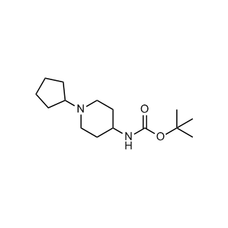 tert-Butyl (1-cyclopentylpiperidin-4-yl)carbamate