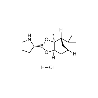 (R)-2-((3aS,4S,6S,7aR)-3a,5,5-Trimethylhexahydro-4,6-methanobenzo[d][1,3,2]dioxaborol-2-yl)pyrrolidine hydrochloride