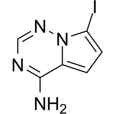 7-Iodopyrrolo[2,1-f][1,2,4]triazin-4-amine