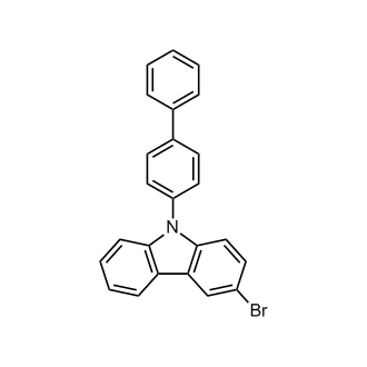 9-([1,1'-Biphenyl]-4-yl)-3-bromo-9H-carbazole
