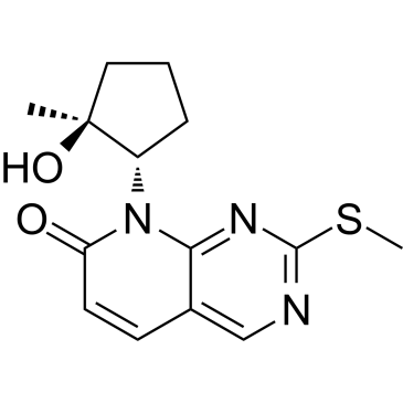 8-((1S,2S)-2-Hydroxy-2-methylcyclopentyl)-2-(methylthio)pyrido[2,3-d]pyrimidin-7(8H)-one
