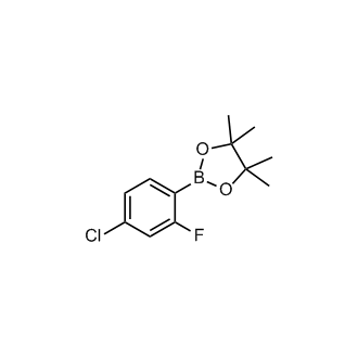 2-(4-Chloro-2-fluorophenyl)-4,4,5,5-tetramethyl-1,3,2-dioxaborolane