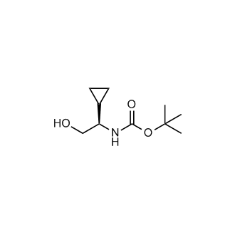 tert-Butyl (R)-(1-cyclopropyl-2-hydroxyethyl)carbamate