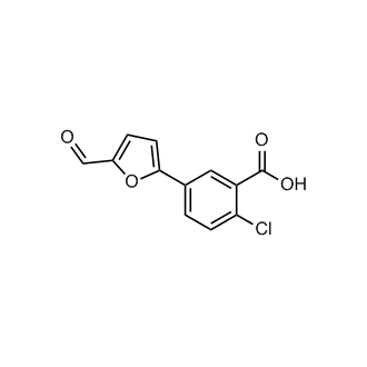 2-Chloro-5-(5-formyl-2-furyl)benzoic acid