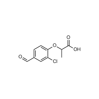 2-(2-Chloro-4-formylphenoxy)propanoic acid
