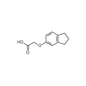 (2,3-Dihydro-1h-inden-5-yloxy)acetic acid