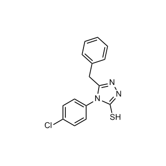 5-Benzyl-4-(4-chlorophenyl)-4H-1,2,4-triazol-3-yl hydrosulfide