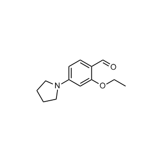2-Ethoxy-4-(1-pyrrolidinyl)benzaldehyde