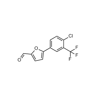 5-[4-Chloro-3-(trifluoromethyl)phenyl]-2-furaldehyde