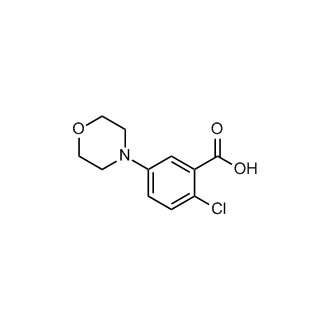 2-Chloro-5-(4-morpholinyl)benzoic acid