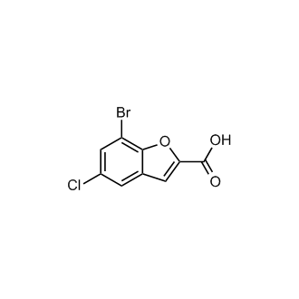 7-Bromo-5-chloro-1-benzofuran-2-carboxylic acid
