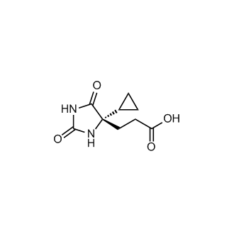 (S)-3-(4-Cyclopropyl-2,5-dioxoimidazolidin-4-yl)propanoic acid