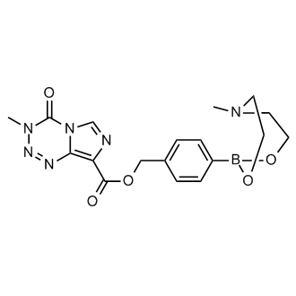 4-(6-Methyl-1,3,6,2-dioxazaborocan-2-yl)benzyl 3-methyl-4-oxo-3,4-dihydroimidazo[5,1-d][1,2,3,5]tetrazine-8-carboxylate