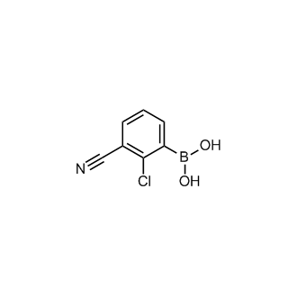 (2-Chloro-3-cyanophenyl)boronic acid