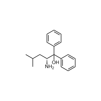 (R)-2-Amino-4-methyl-1,1-diphenylpentan-1-ol